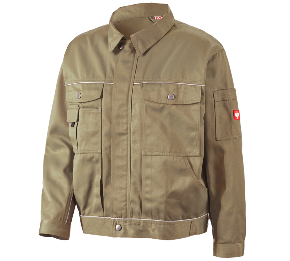 Jacken: Berufsjacke e.s.classic + khaki