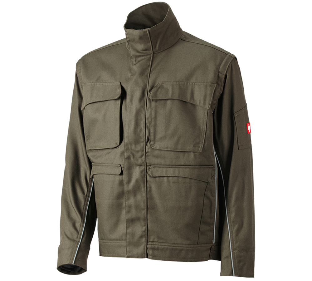 Jacken: Berufsjacke e.s.prestige + oliv