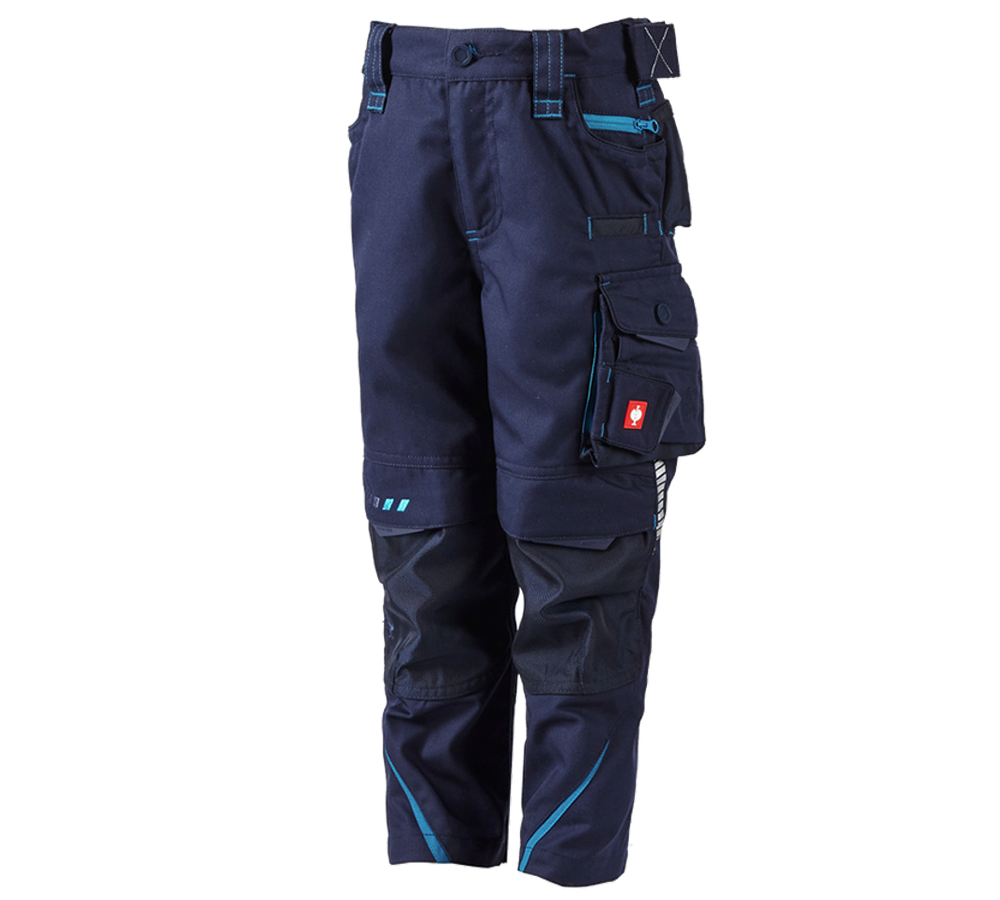 Hosen: Bundhose e.s.motion 2020, Kinder + dunkelblau/atoll