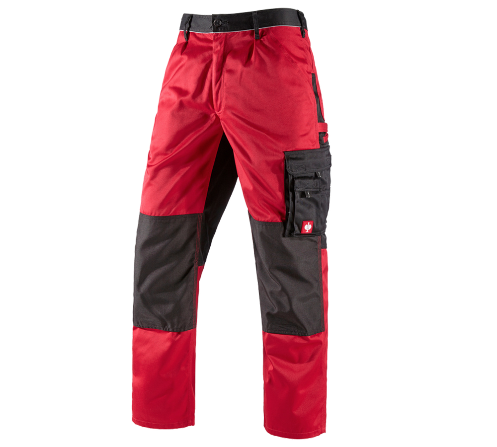 Hosen: Bundhose e.s.image + rot/schwarz