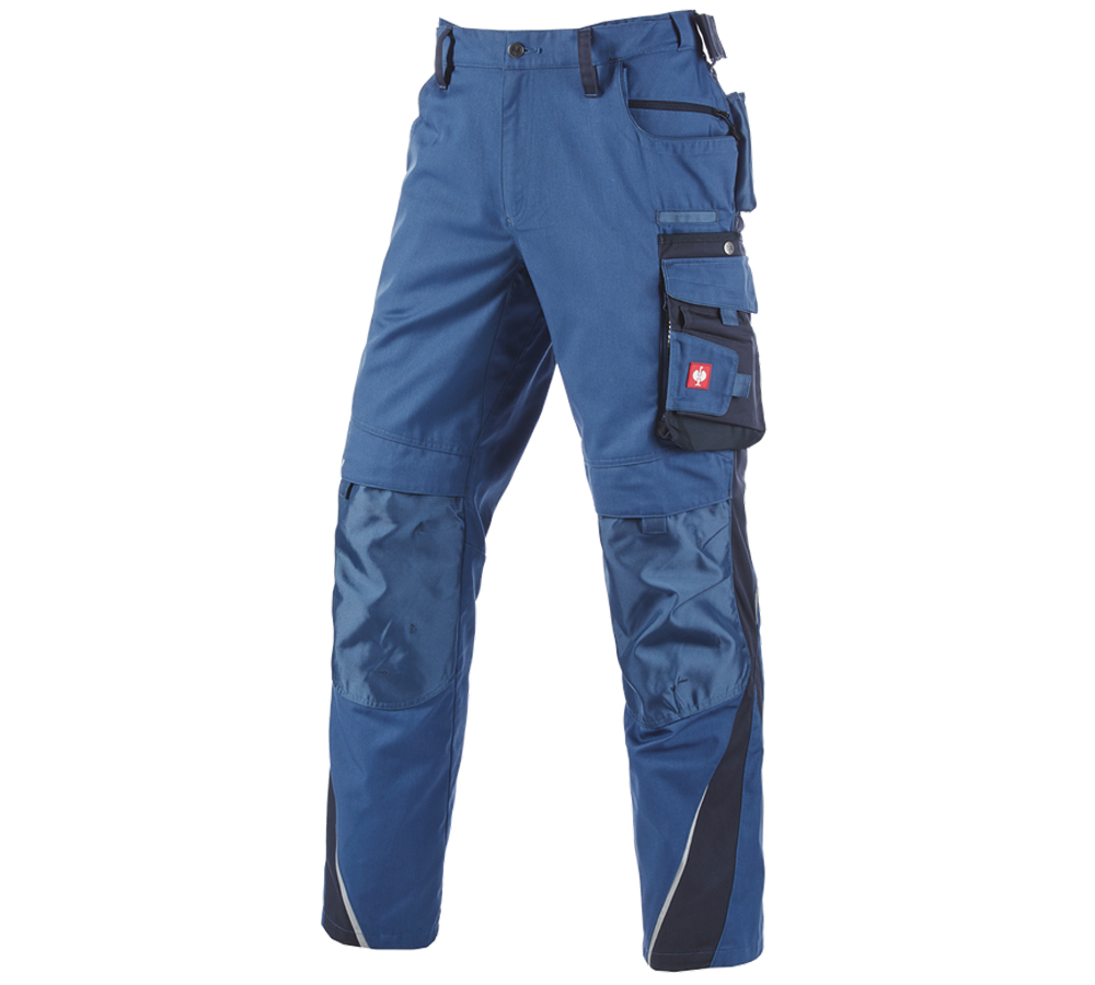 Hosen: Bundhose e.s.motion Winter + kobalt/pazifik