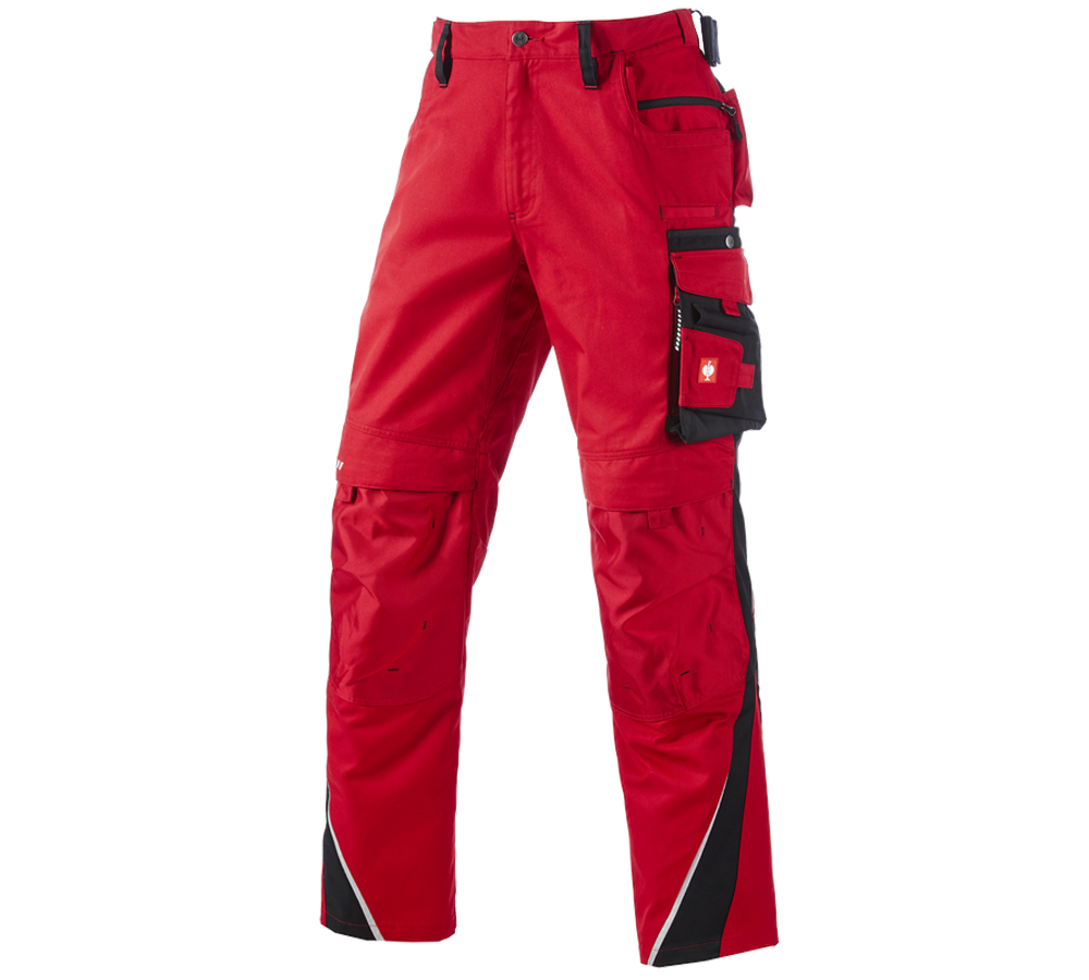 Hosen: Bundhose e.s.motion + rot/schwarz