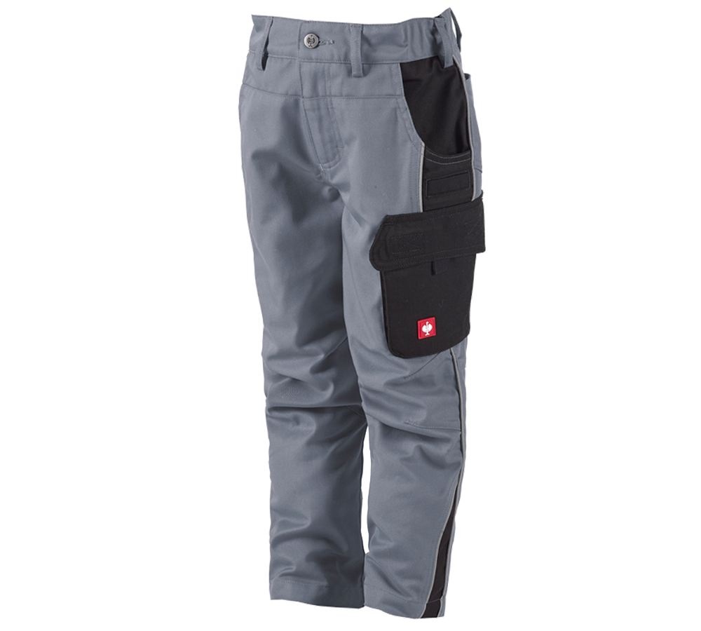 Hosen: Kinder Bundhose e.s.active + grau/schwarz