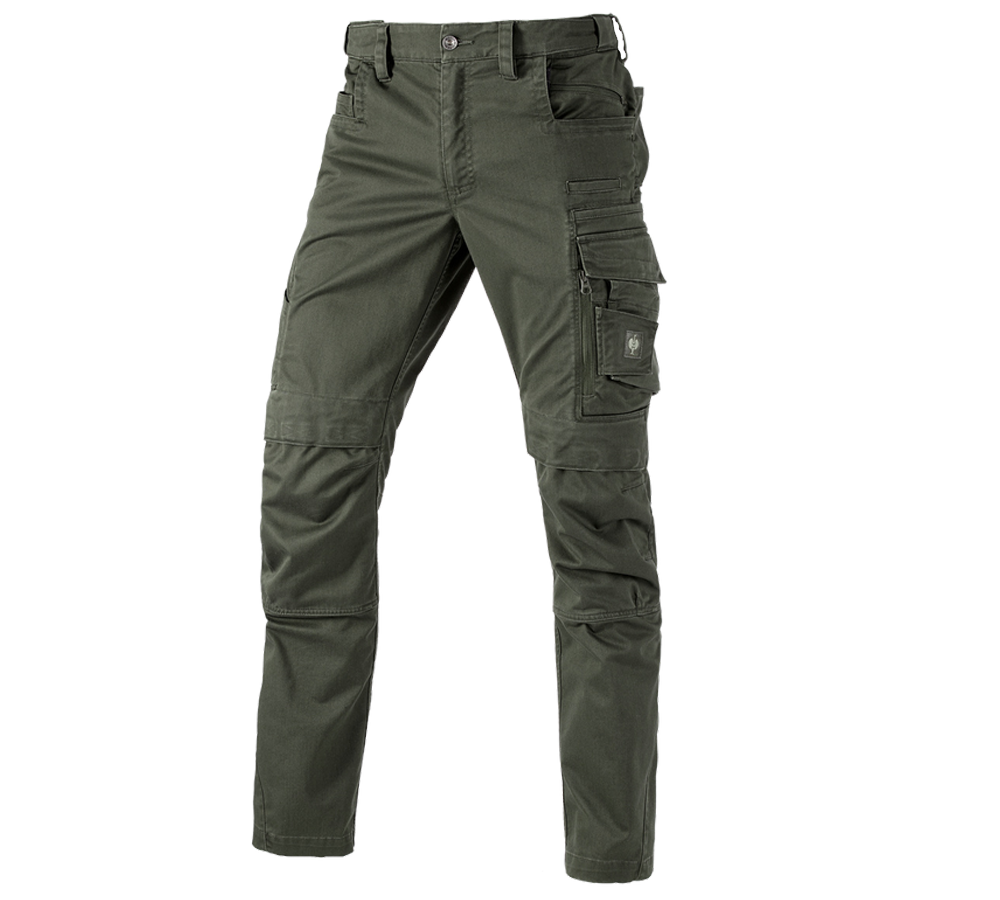 Hosen: Bundhose e.s.motion ten + tarngrün