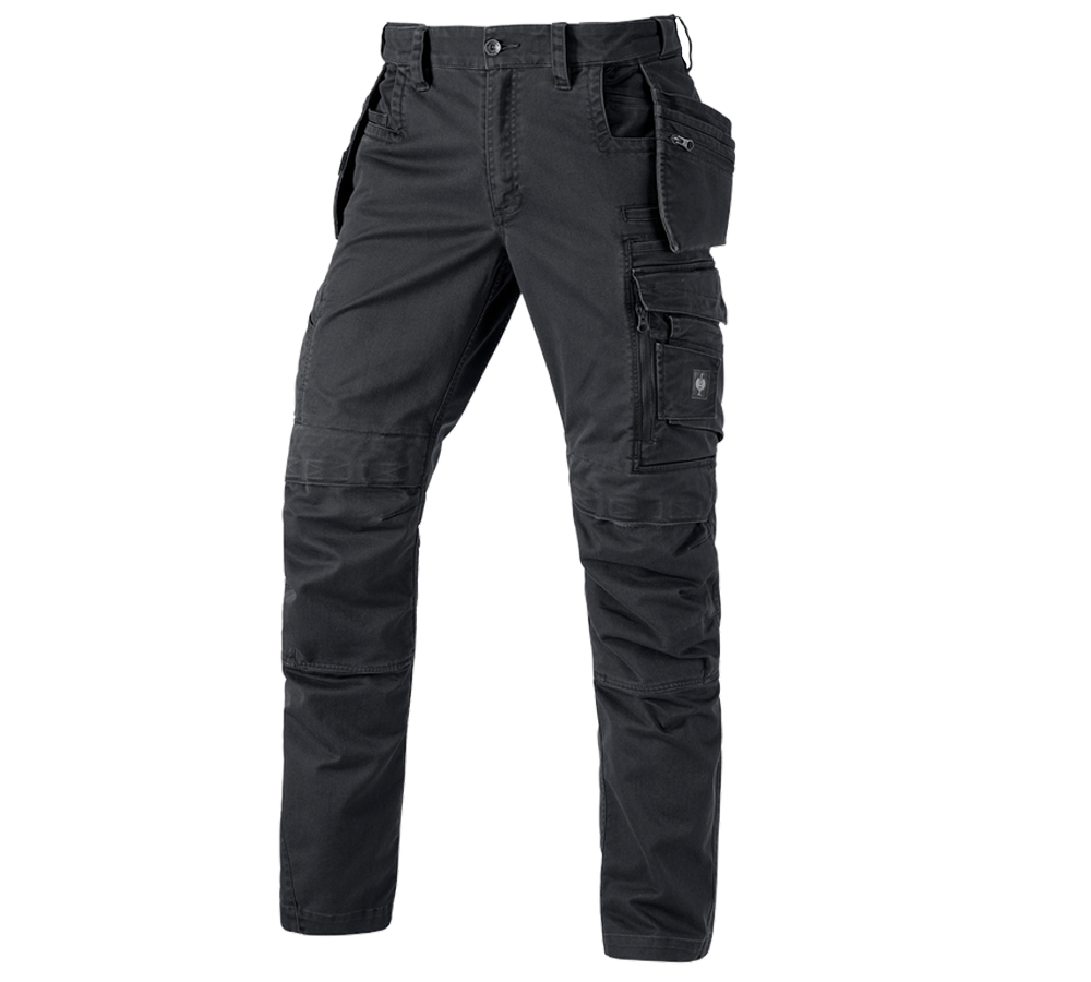 Hosen: Bundhose e.s.motion ten tool-pouch + oxidschwarz