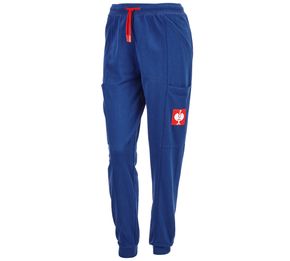 Hosen: Super Mario Sweatpants, Damen + alkaliblau