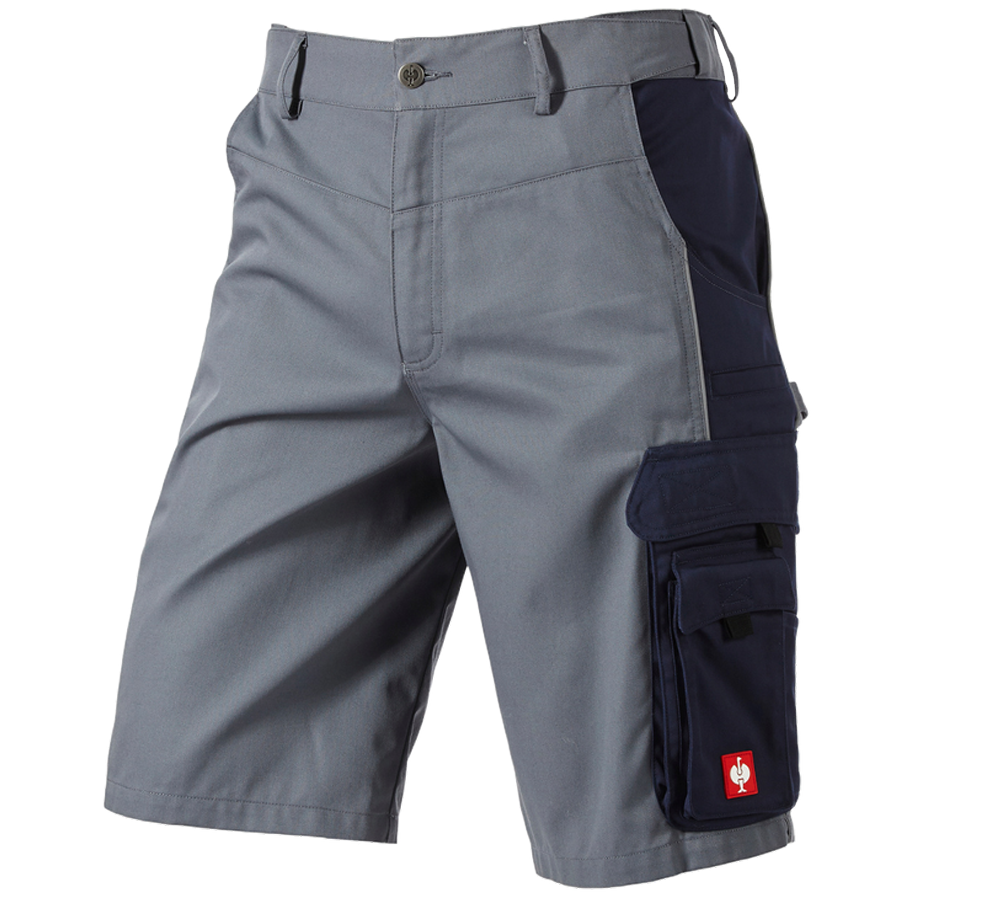 Hosen: Short e.s.active + grau/dunkelblau