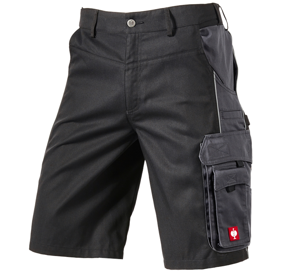 Hosen: Short e.s.active + schwarz/anthrazit