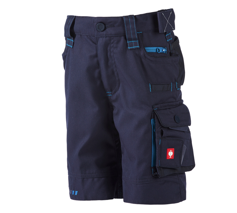 Shorts: Short e.s.motion 2020, Kinder + dunkelblau/atoll