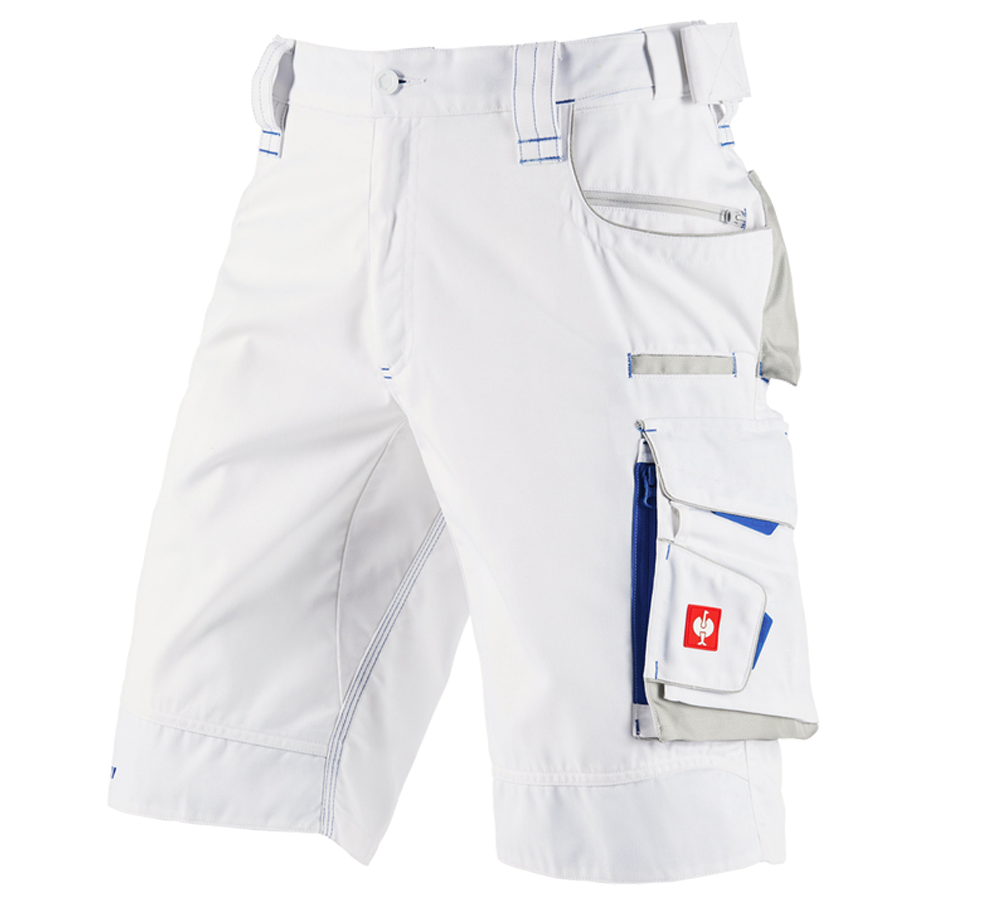 Hosen: Short e.s.motion 2020 + weiß/enzianblau