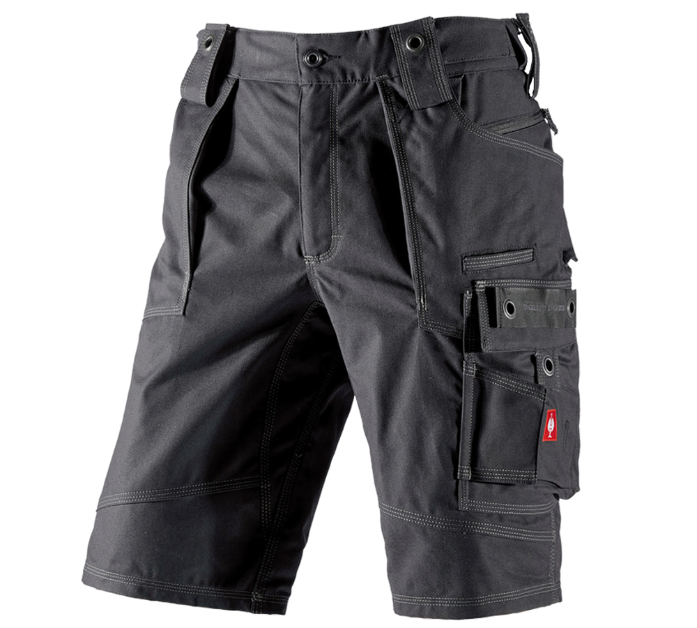 Hosen: Short e.s.roughtough + schwarz