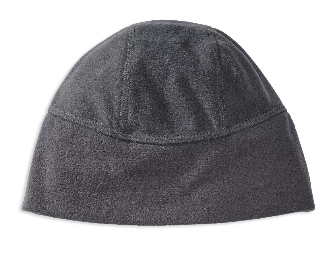 Winterzubehör: e.s. FIBERTWIN® microfleece Mütze + graphit