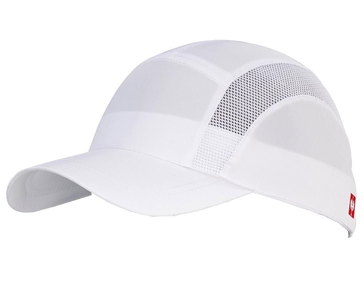 Accessoires: e.s. Funktions-Cap light + weiß