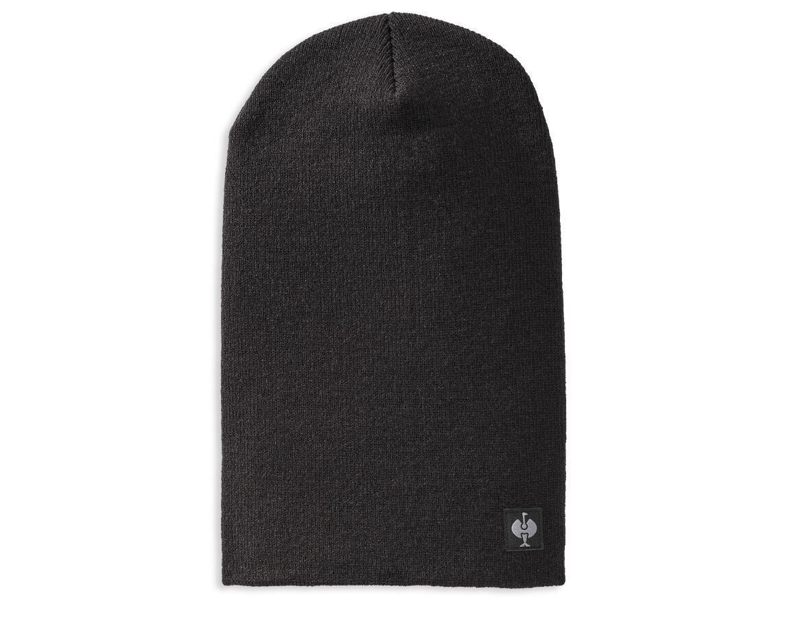 Winterzubehör: Strickmütze e.s.motion ten + oxidschwarz