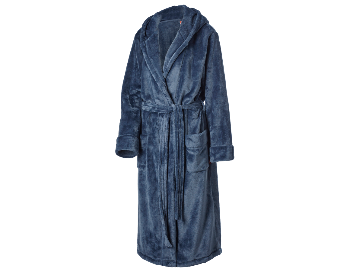 Neuheiten: e.s. Bademantel, Damen + nordicblau