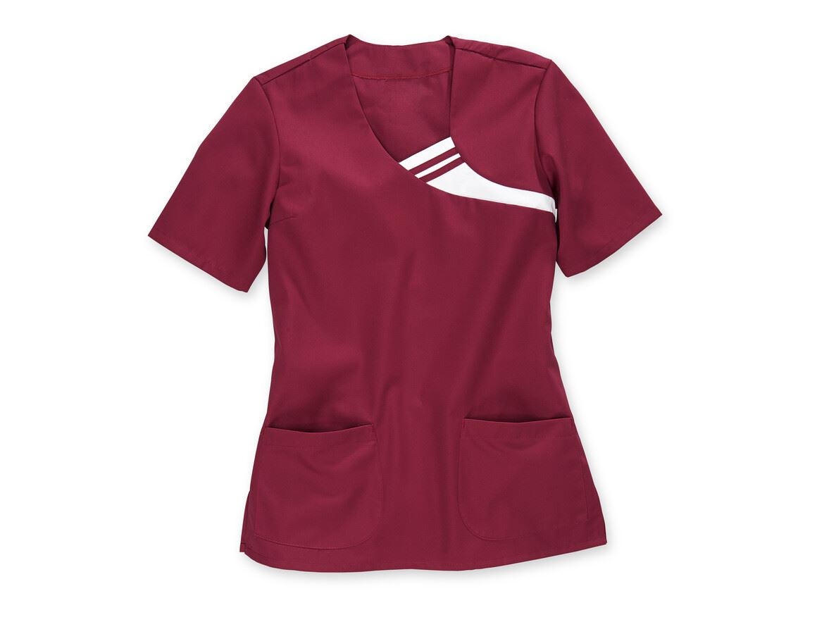 Shirts & Co.: Schlupfkasack Lorielle + cranberry