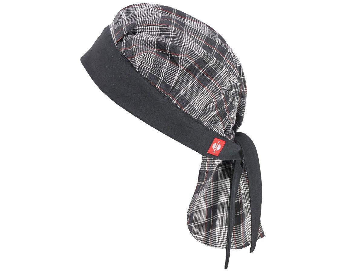 Accessoires: Bandana e.s.fusion + schwarz/weiß/rot