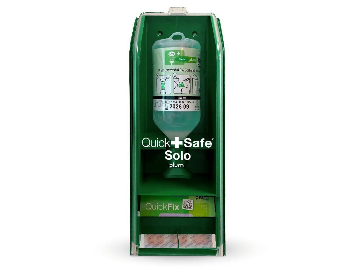 Koffer | Schränke: QuickSafe Solo Erste-Hilfe Wandstation