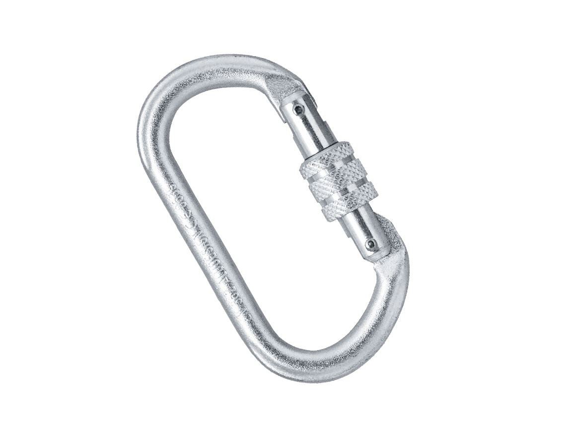 Fallschutz: Schraubkarabiner Oval l