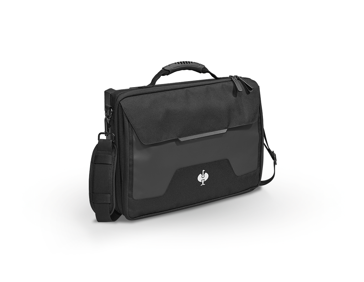 Accessoires: STRAUSSbox Laptoptasche + schwarz