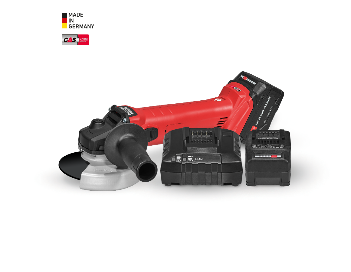 Elektrowerkzeuge: 18,0 V Akku-Winkelschleifer, 125 mm