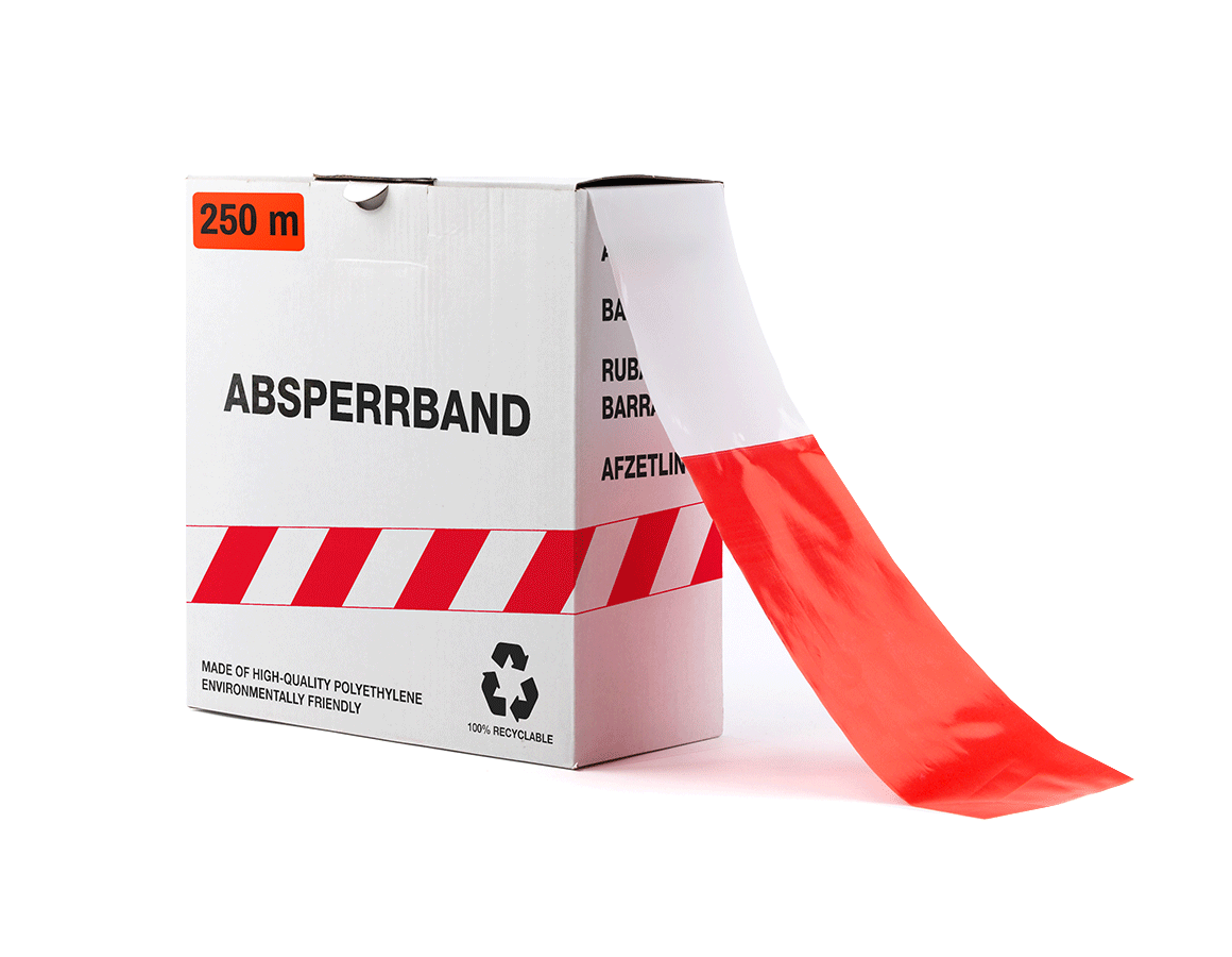Markieren: Absperrband