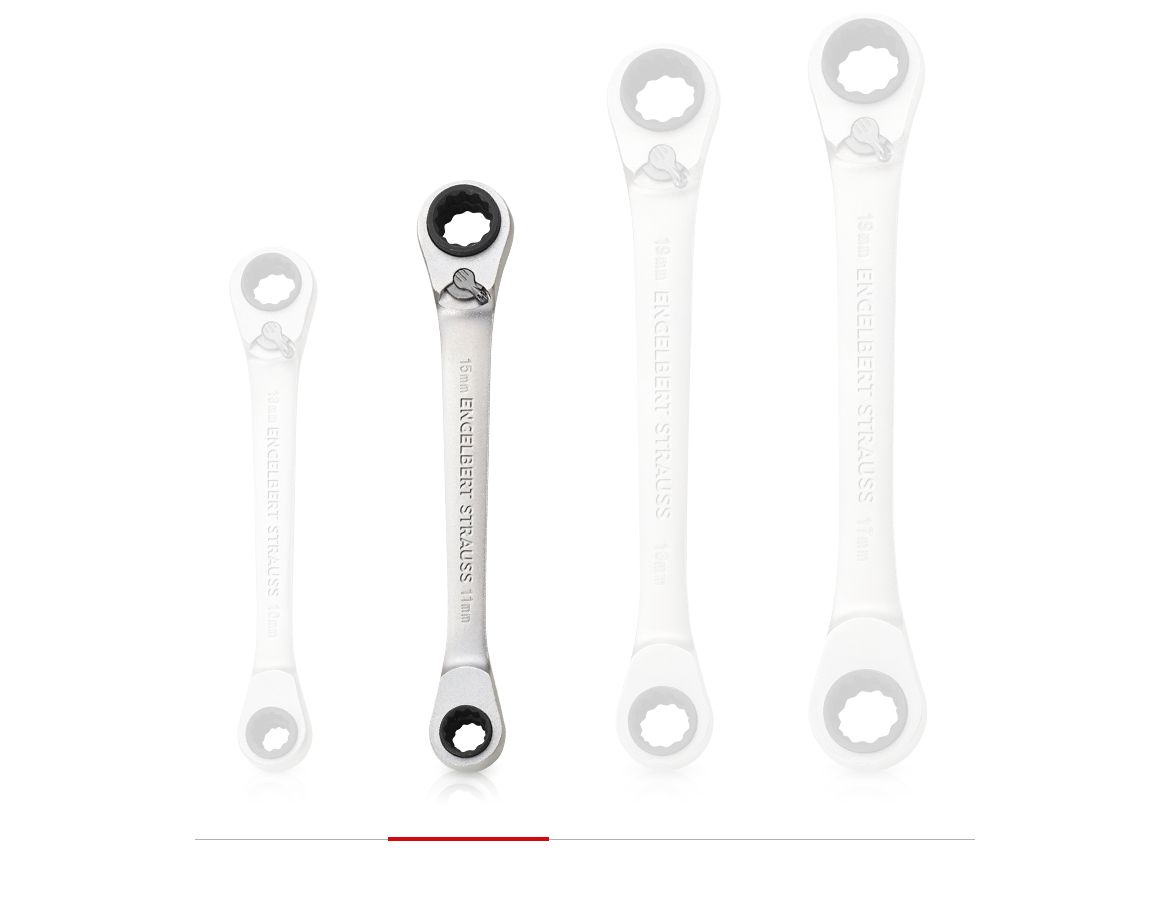 Schraubenschlüssel: e.s. Ratch-Tech 4 in 1