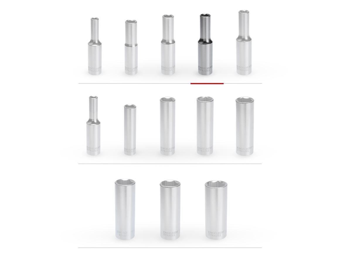 Steckschlüssel: e.s. Steckschlüssel-Einsatz 1/4 6-kant, lang