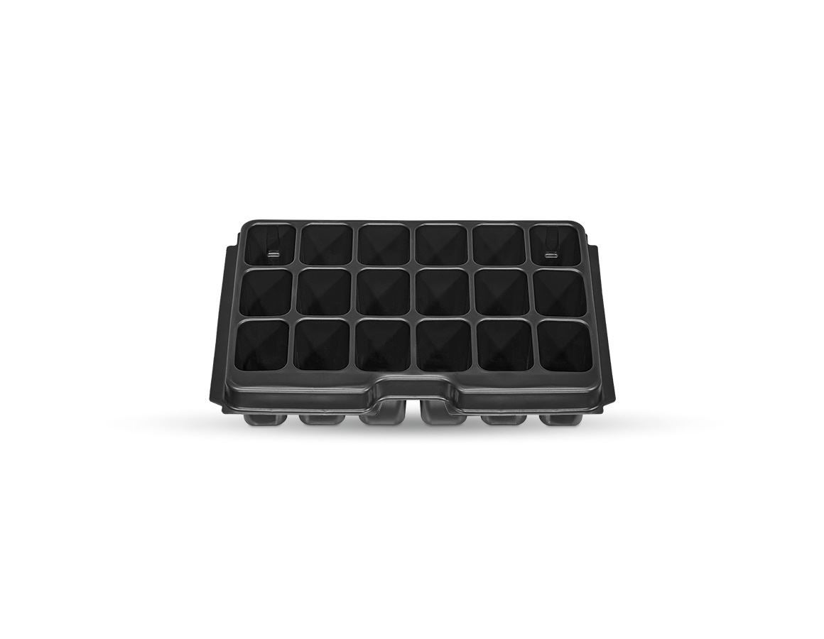 STRAUSSbox System: STRAUSSbox 118 midi tool insert, 18-Fächer