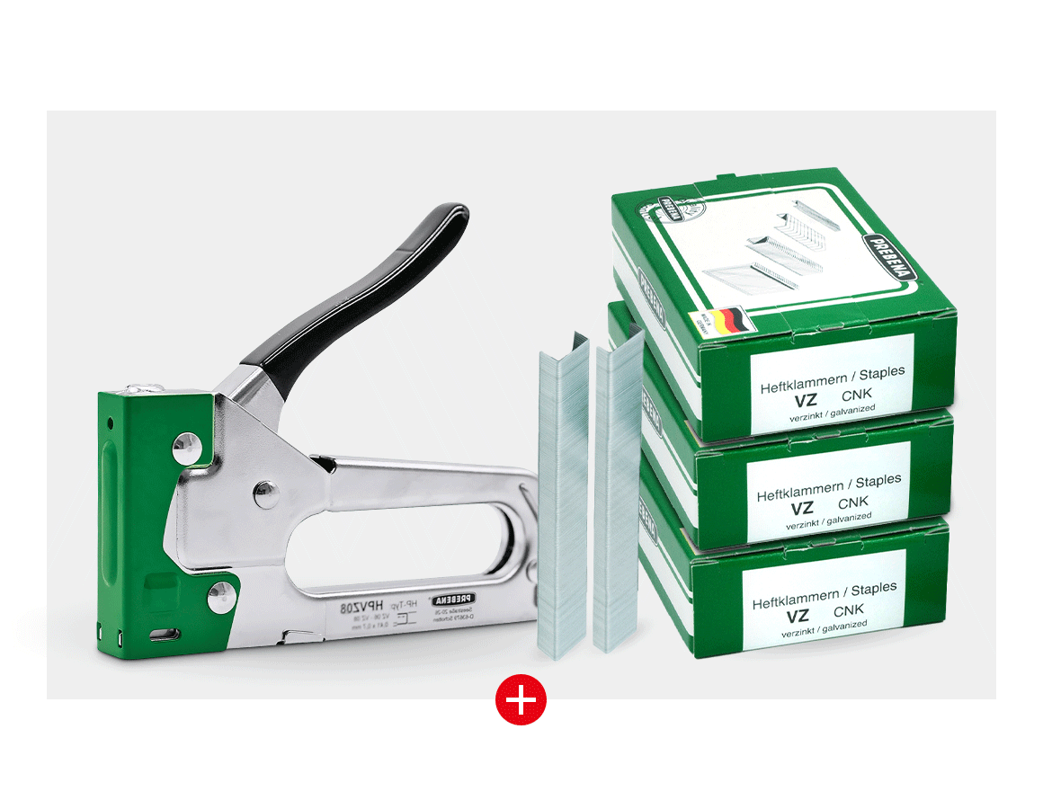 Werkzeuge: Prebena Handheftpistole-Set VZ