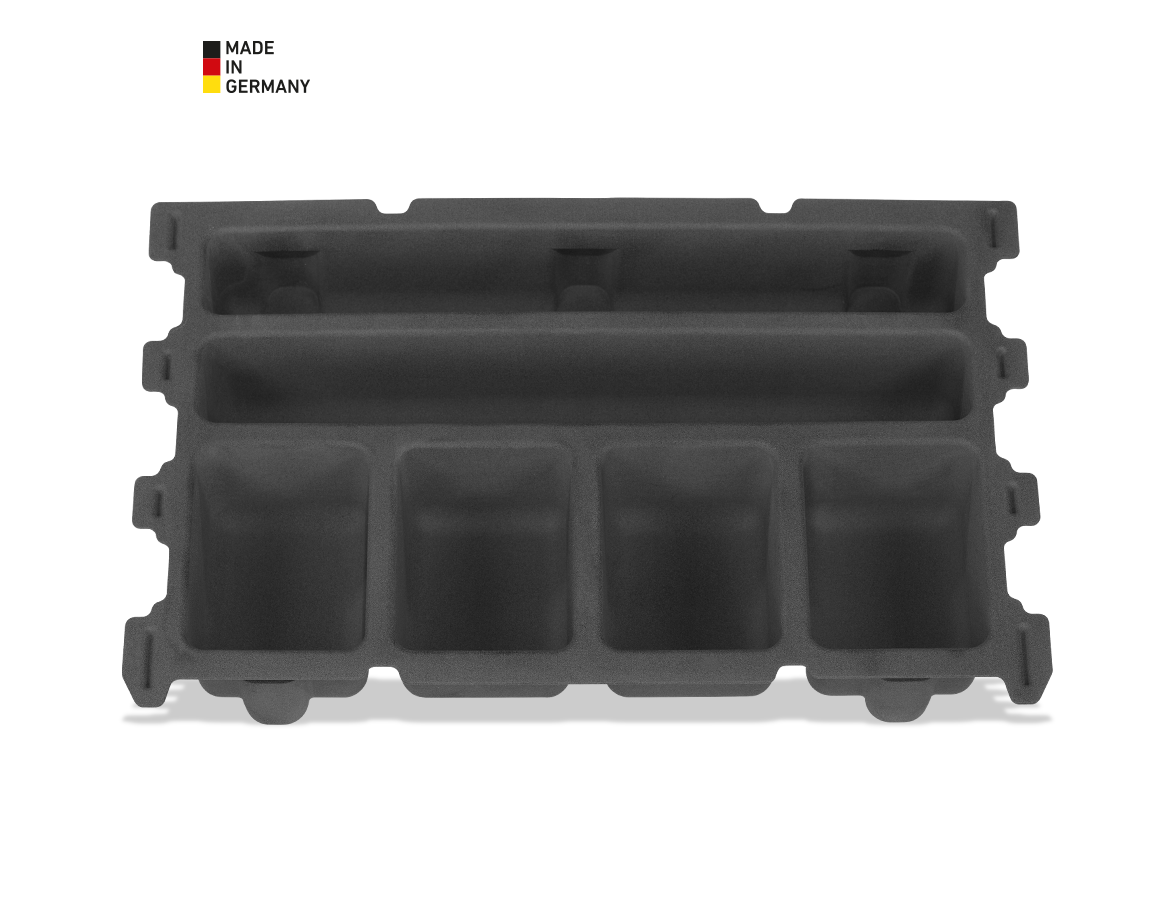 STRAUSSbox System: STRAUSSbox small tool insert, 6-Fächer