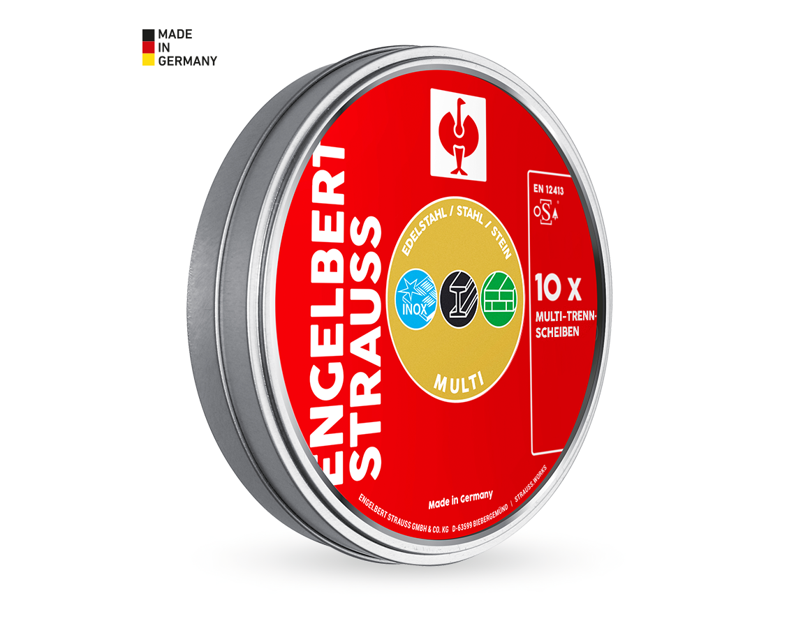 Trennscheiben: e.s. Universal-Trennscheibe multi, 10er Dose