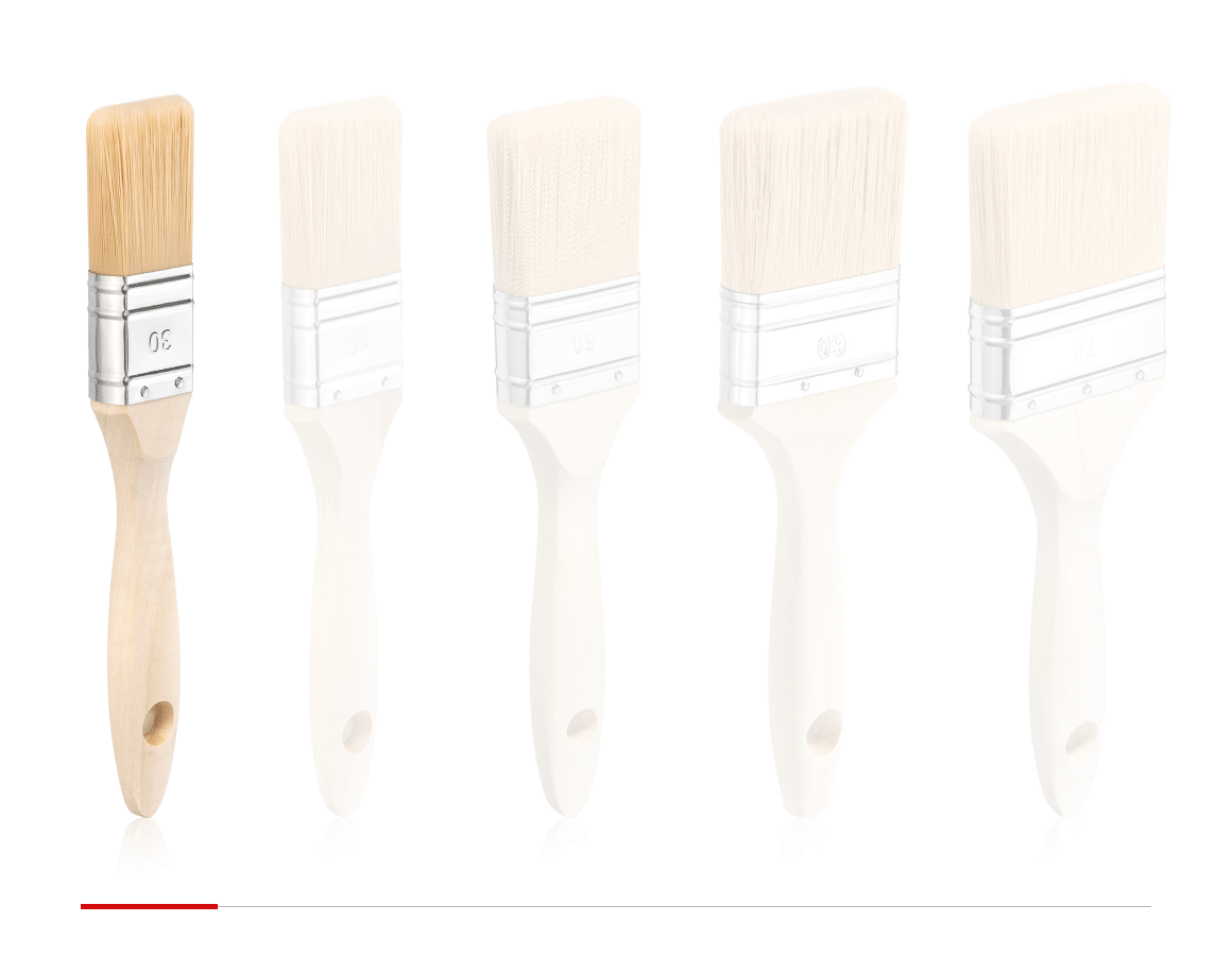 Pinsel | Rollen: Flachpinsel professional