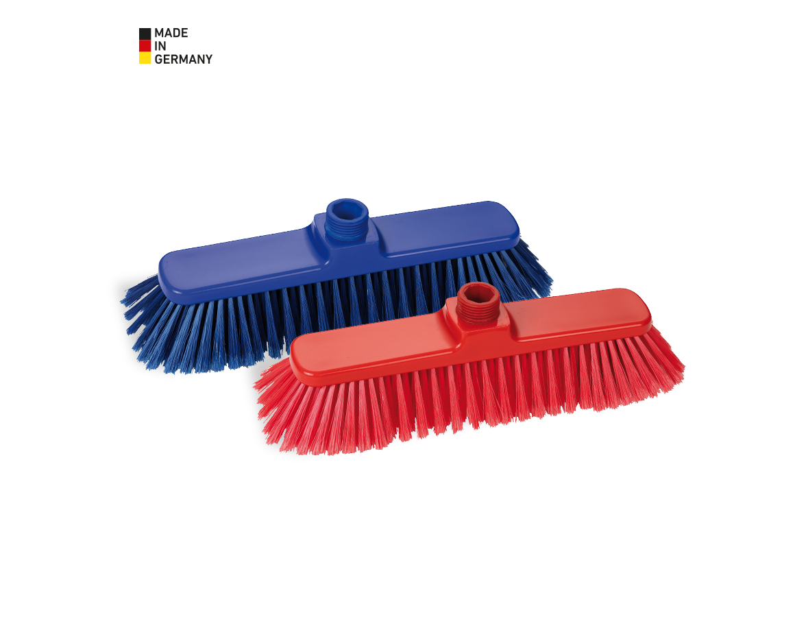Besen | Bürsten | Schrubber: Zimmerbesen, 280 mm + rot