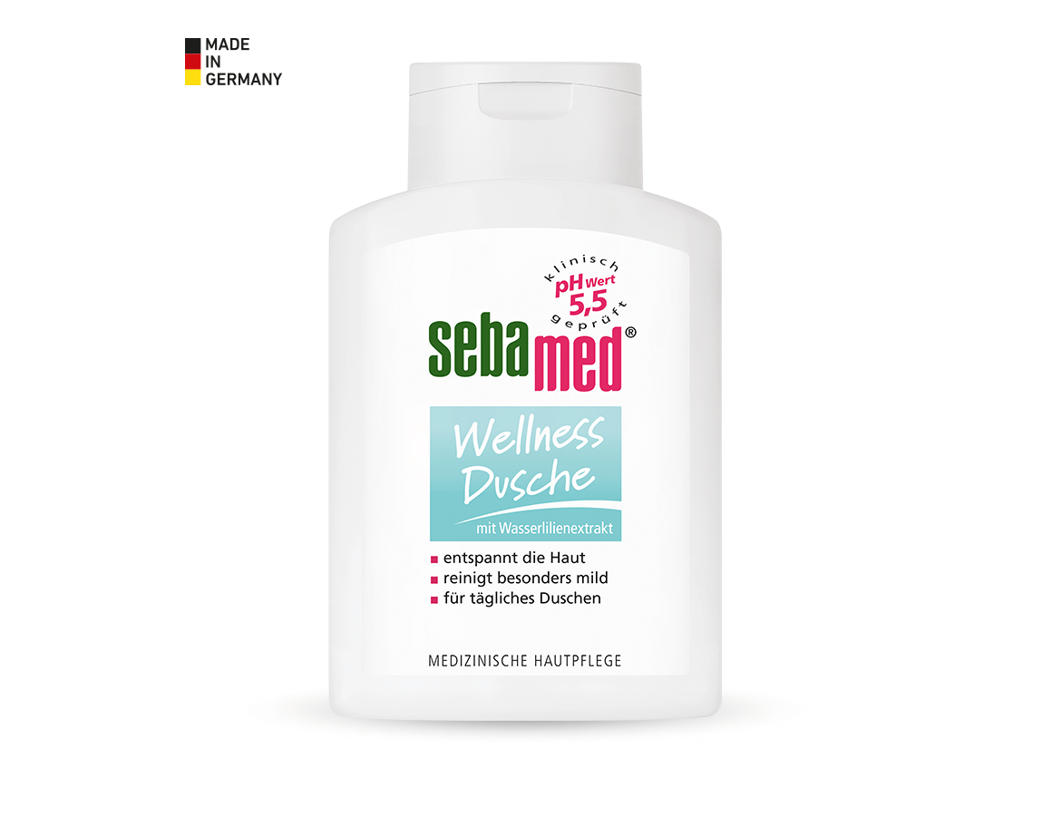 Handreinigung | Hautschutz: sebamed Wellness Dusche