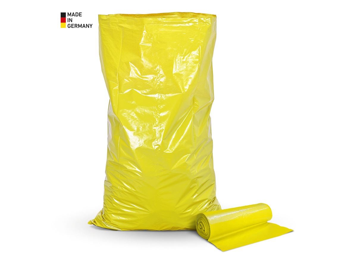 Müllsäcke | Müllentsorgung: 25x Müllsack, 120l, 60 mμ + gelb