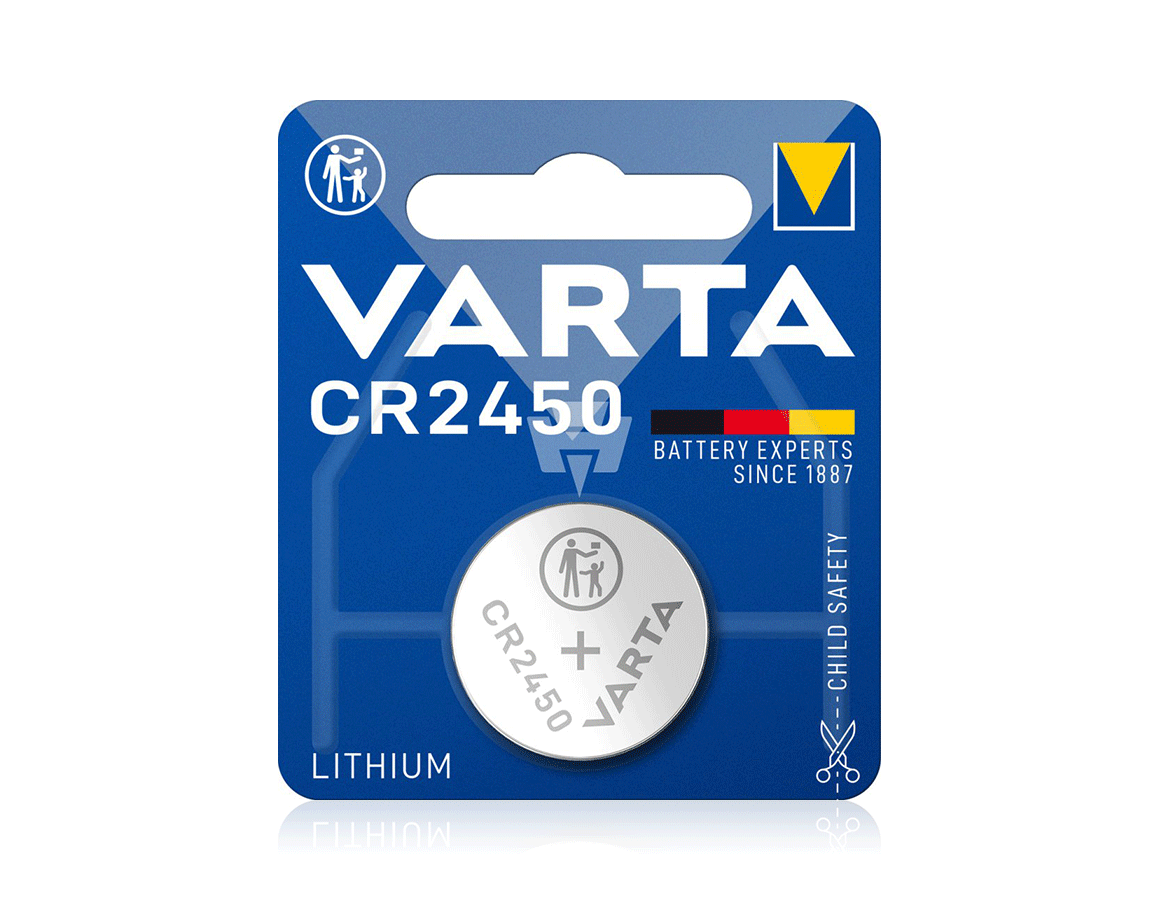 Elektronik: VARTA Knopfzelle CR2450