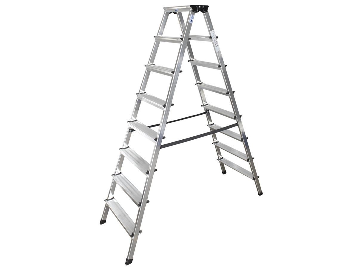 Leitern: KRAUSE Stufen-Doppelleiter (Aluminium)
