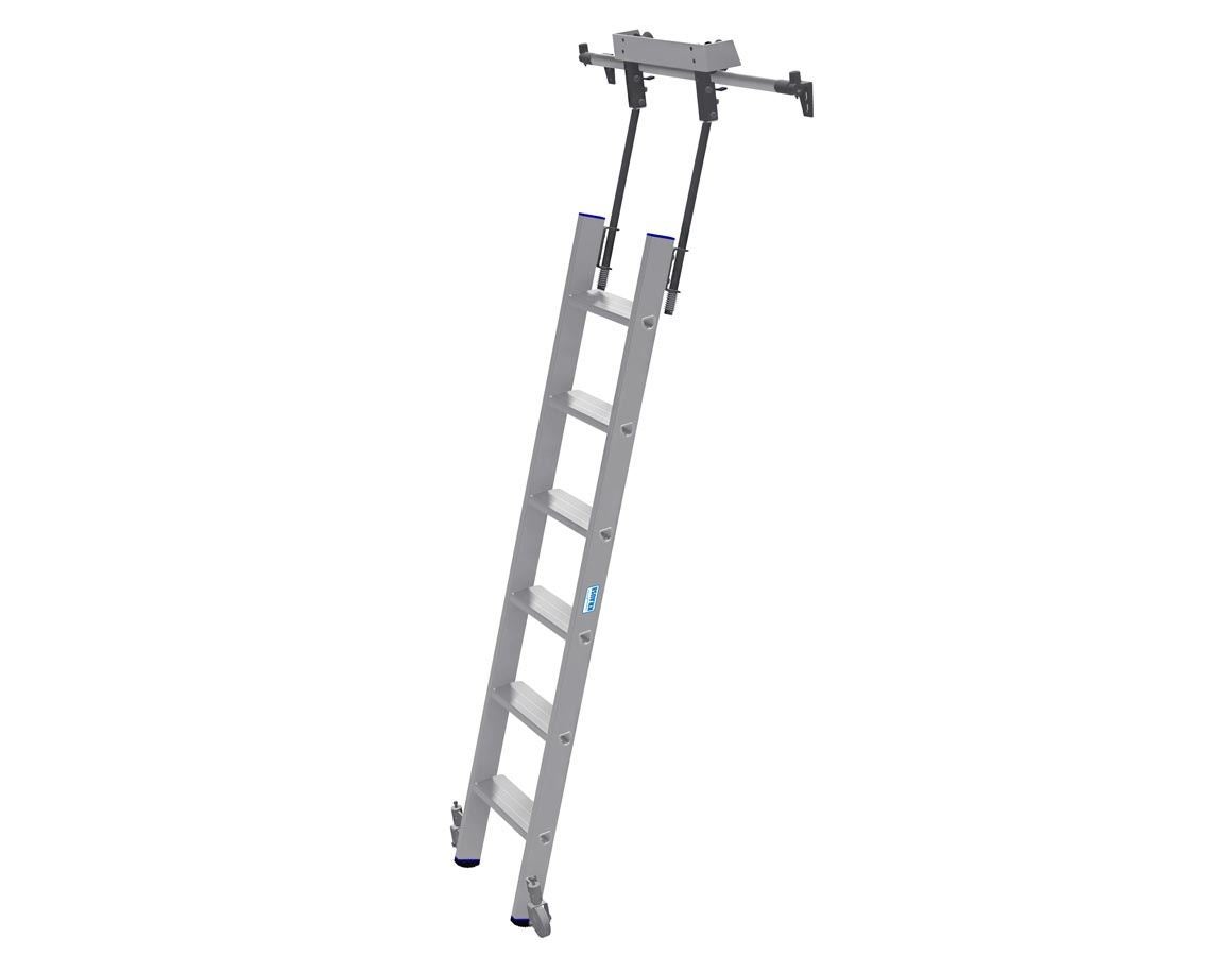 Leitern: KRAUSE Alu-Stufen-Regalleiter