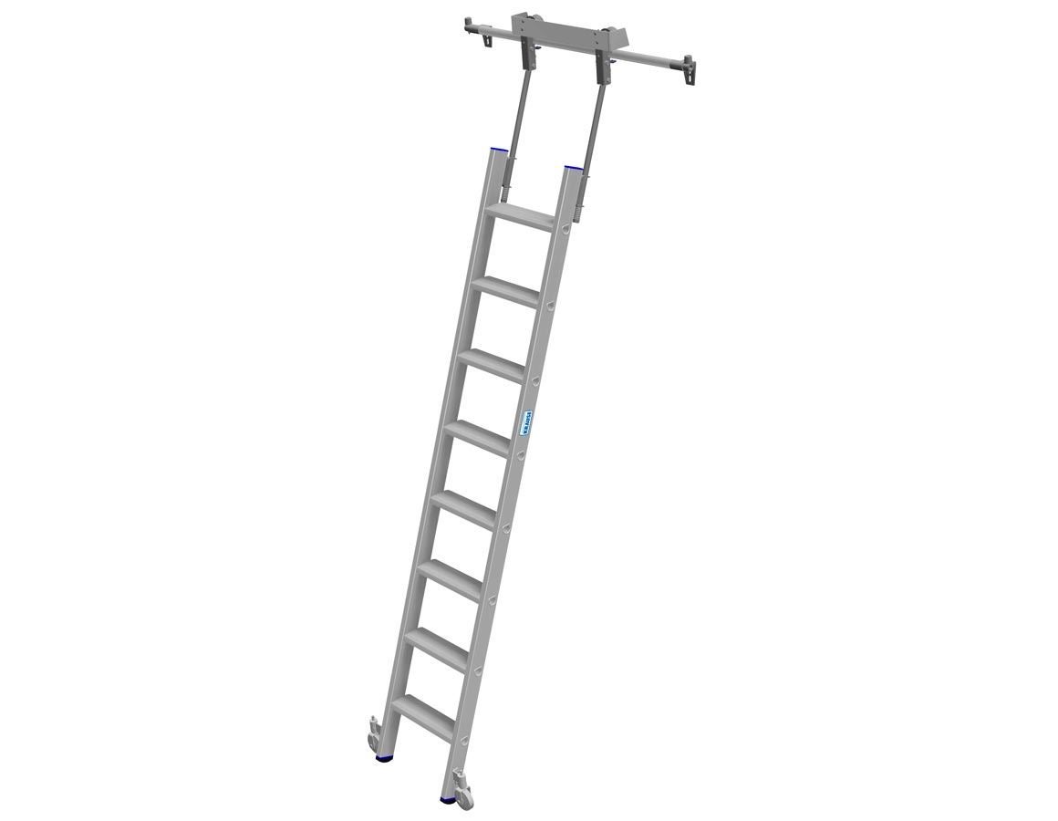 Leitern: KRAUSE Alu-Stufen-Regalleiter