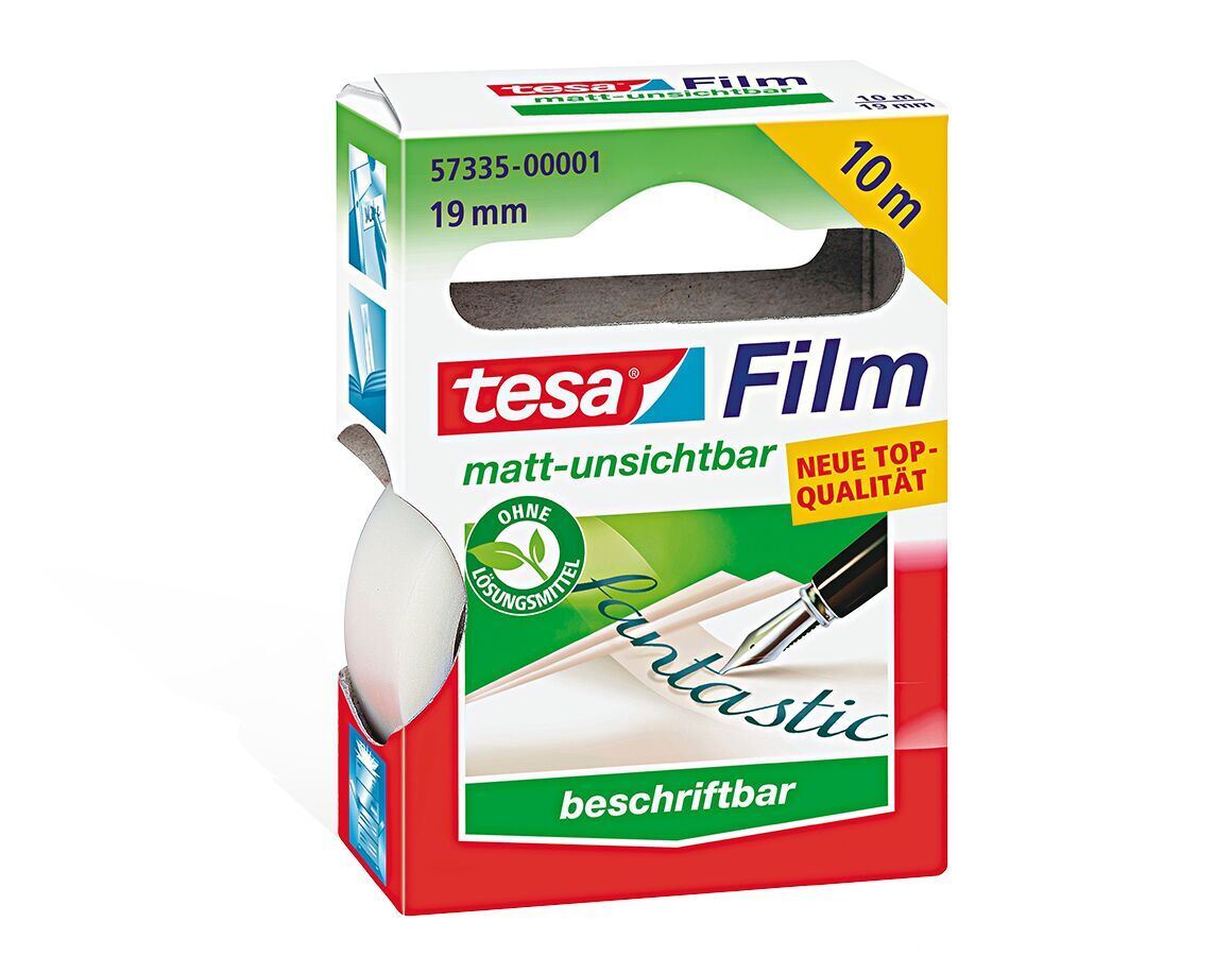 Schreibtischzubehör: tesa Klebefilm, matt-unsichtbar
