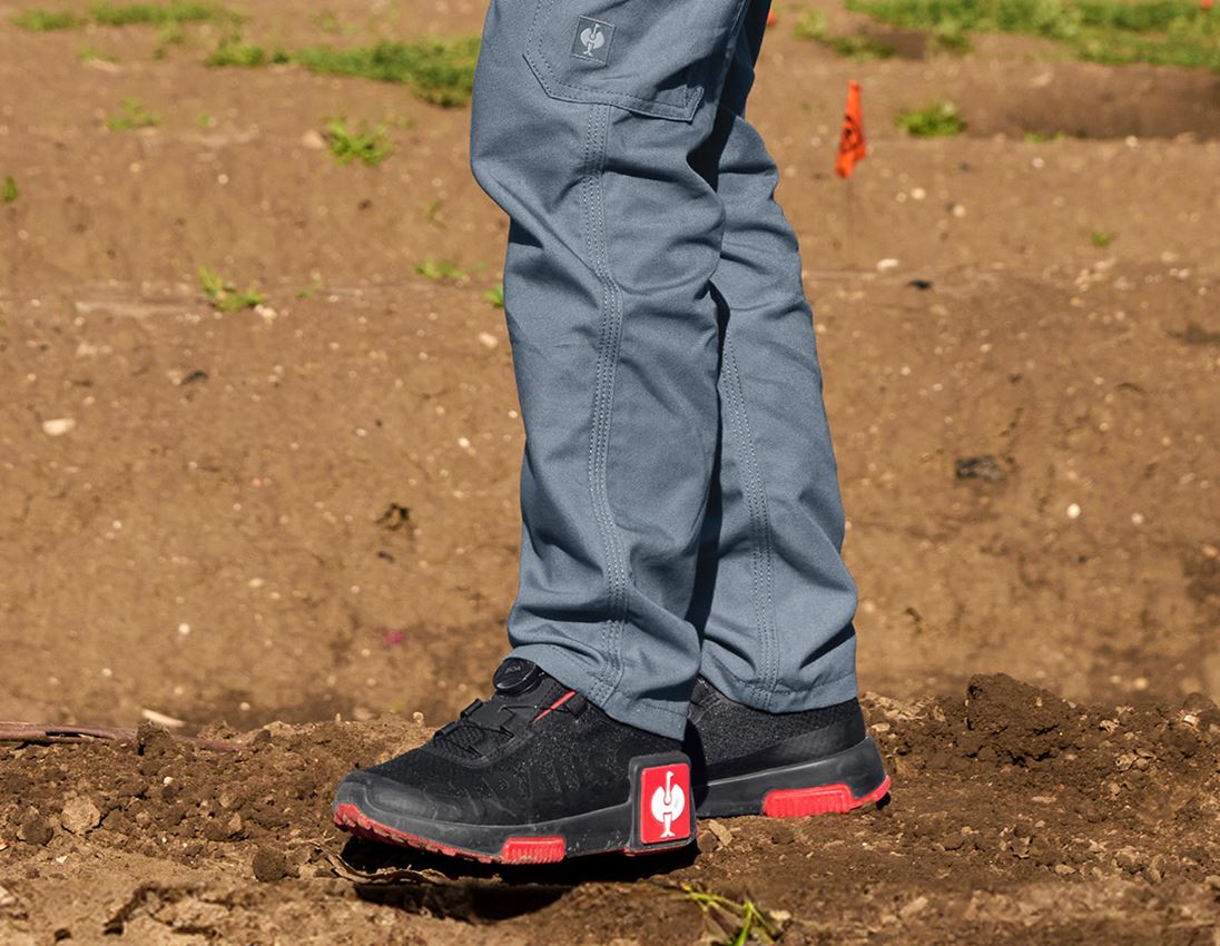 Kinderschuhe: Allroundschuhe e.s. Etosha, Kinder + schwarz/straussrot 3