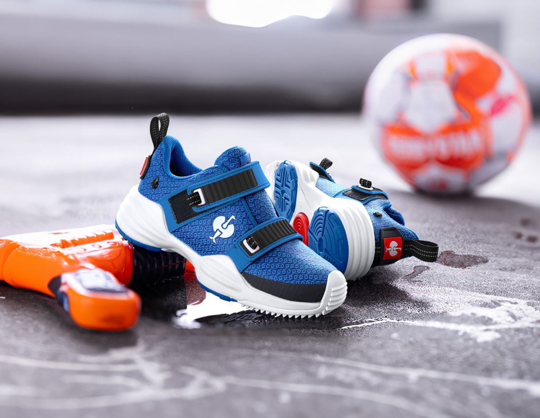 Kinderschuhe: Allroundschuhe e.s. Waza, Kinder + enzianblau/weiß
