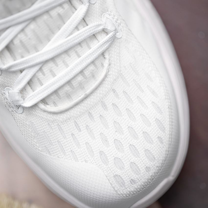 SB: SB Sicherheitshalbschuhe e.s. Comoe low + weiß 2