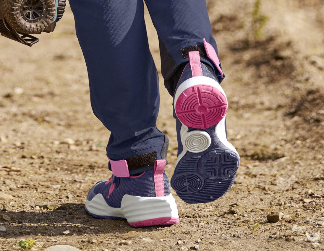 Kinderschuhe: Allroundschuhe e.s. Porto low, Kinder + tiefblau/tarapink 3