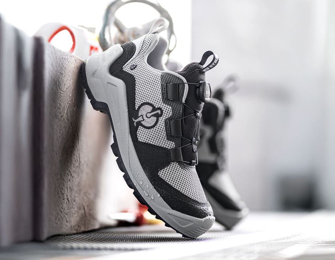 Schuhe: O6 Berufsschuhe e.s. Adelaide low + schwarz/platin