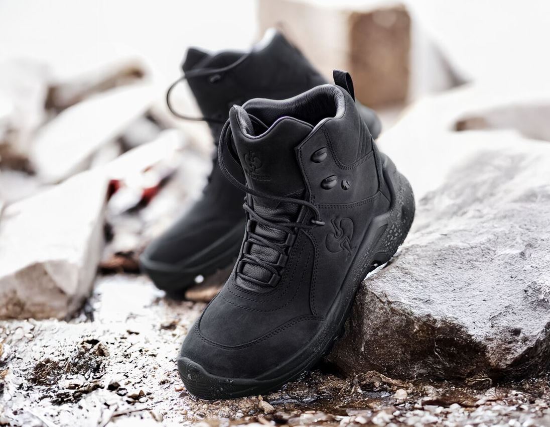 O6: O6 Berufsschuhe e.s. Termoli mid + schwarz 1