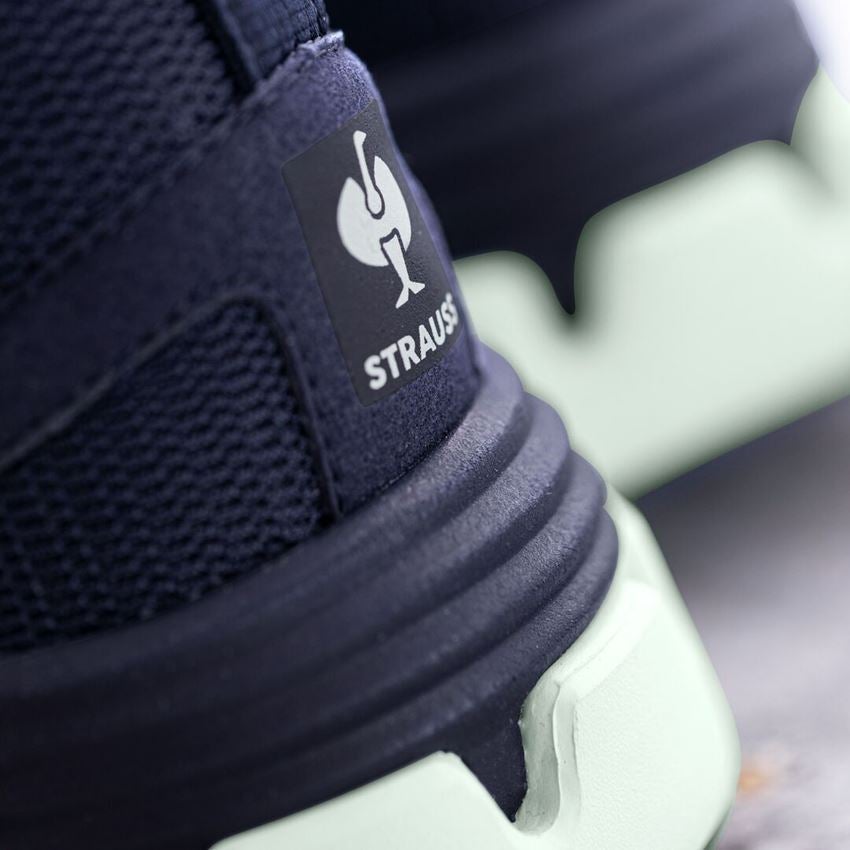 Schuhe: O1 Berufsschuhe e.s. Airolo low + dunkelblau 2