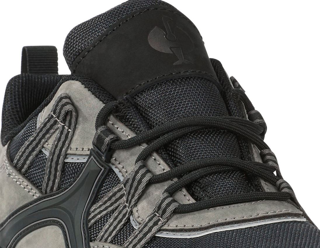 S1: e.s. S1 Sicherheitshalbschuhe Pallas low + zement/schwarz 2