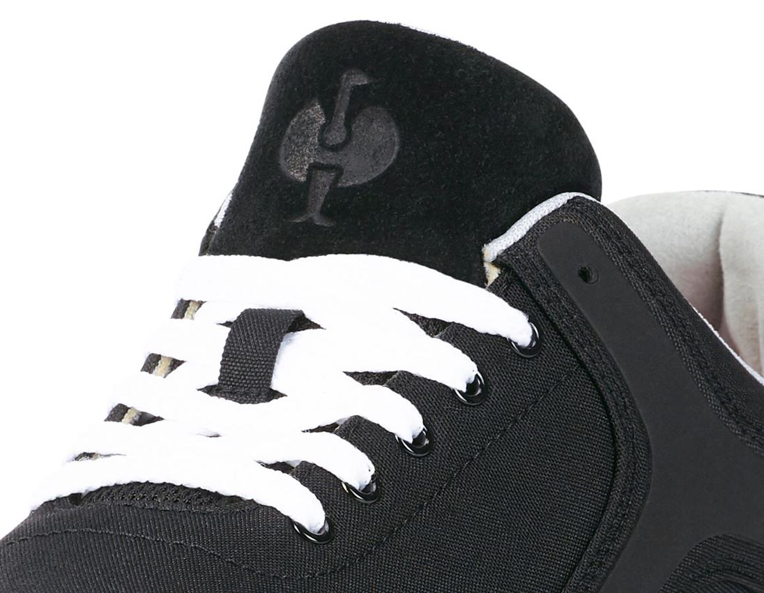S1P: e.s. S1P Sicherheitshalbschuhe Sutur + schwarz/weiß 2